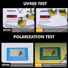 Load image into Gallery viewer, CoolPandas Aviation Sunglasses For Men Polarized Glasses Women Photochromic Day Night Vision Driving Goggle lentes de sol hombre