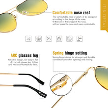 Load image into Gallery viewer, CoolPandas Aviation Sunglasses For Men Polarized Glasses Women Photochromic Day Night Vision Driving Goggle lentes de sol hombre