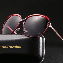 Load image into Gallery viewer, CoolPandas Polarized Ladies Sunglasses Women Gradient Lens  Female Sun glasses Brand oculos feminino lunette soleil femme
