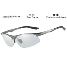 Carica l'immagine nel visualizzatore di Gallery, Coolpandas Driving Pochromic Occhiali da sole polarizzati Uomo Alluminio Occhiali per la visione notturna diurna Occhiali da sole oculos de sol masculino