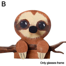 Load image into Gallery viewer, Corgi Dog Glasses Stand Christmas Gift Handmade Wooden Spectacle Holder Ornaments Cute N1HF Eyeglass Screen Pet U0E5
