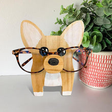 Load image into Gallery viewer, Corgi Dog Glasses Stand Christmas Gift Handmade Wooden Spectacle Holder Ornaments Cute N1HF Eyeglass Screen Pet U0E5