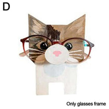 Load image into Gallery viewer, Corgi Dog Glasses Stand Christmas Gift Handmade Wooden Spectacle Holder Ornaments Cute N1HF Eyeglass Screen Pet U0E5