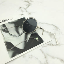 Load image into Gallery viewer, Cos Monocles Retro Steampunk Glasses Frames For Women Men  Brand Chain Lolita Base Blame