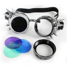 Load image into Gallery viewer, Cosplay Vintage Victorian Rivet Gothic Steampunk Unisex Cool Men Women Welding Goggles Cosplay Vintage Glasses Eyewear