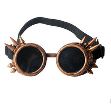 Load image into Gallery viewer, Cosplay Vintage Victorian Rivet Gothic Steampunk Unisex Cool Men Women Welding Goggles Cosplay Vintage Glasses Eyewear