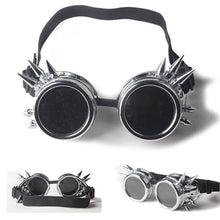 Load image into Gallery viewer, Cosplay Vintage Victorian Rivet Gothic Steampunk Unisex Cool Men Women Welding Goggles Cosplay Vintage Glasses Eyewear