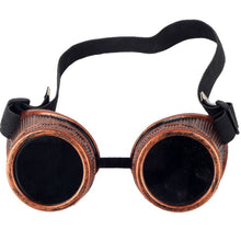 Load image into Gallery viewer, Cosplay Vintage Victorian Rivet Gothic Steampunk Unisex Cool Men Women Welding Goggles Cosplay Vintage Glasses Eyewear