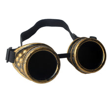 Load image into Gallery viewer, Cosplay Vintage Victorian Rivet Gothic Steampunk Unisex Cool Men Women Welding Goggles Cosplay Vintage Glasses Eyewear