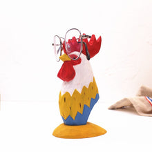 Carica l'immagine nel visualizzatore di Gallery, Creative Wood Hand Carved Eyeglass Holder Spectacle Stand Eyeglass Rack Display Stand Animal Figurine for Office Desk Home Decor