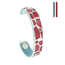 Carica l'immagine nel visualizzatore di Gallery, Bangles For Women Giraffe Stainless Steel Cuff Bracelets&amp;Bangles Bijoux Manchette Femme Bracelet Argent Pulseiras