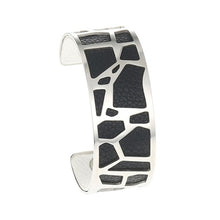 Carica l'immagine nel visualizzatore di Gallery, Bracelets &amp; Bangles For Women Rose Gold Pulseiras Stainless Steel Manchette Femme Leather Reversible Giraffe