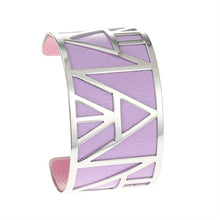 Carica l'immagine nel visualizzatore di Gallery, Egypt Bracelets &amp; Bangles Pyramid 25mm Wide Interchangeable Reversible Leather Arm Cuff Stainless Steel Jewelry