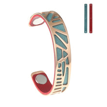 Carica l'immagine nel visualizzatore di Gallery, Leather Bracelets &amp; Bangles For Women Hollow Stainless Steel Cuff 14mm Leather Bangle Jewelry