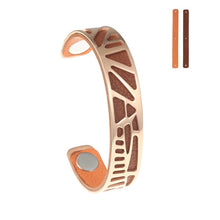 Carica l'immagine nel visualizzatore di Gallery, Leather Bracelets &amp; Bangles For Women Hollow Stainless Steel Cuff 14mm Leather Bangle Jewelry