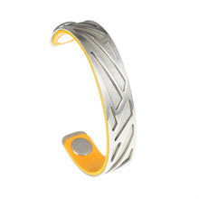Carica l'immagine nel visualizzatore di Gallery, Ruban Bangles Steel Stainless Bracelets Argent For Women Reversible Interchangeable Leather Band Arm Cuff Jewelry Pulseras