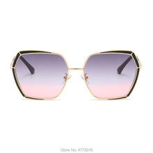 Load image into Gallery viewer, Cross-boundary vintage lady Butterfly Punk sunglasses with metal large frame sunglasses