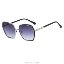 Load image into Gallery viewer, Cross-boundary vintage lady Butterfly Punk sunglasses with metal large frame sunglasses