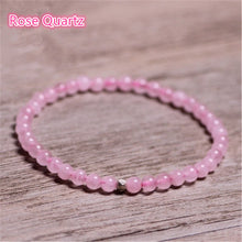 Carica l'immagine nel visualizzatore di Gallery, Crystal Bracelet Amethyst Rose Quartz Rutilated Moon Stone Malachite Citrine Peridot Aquamarine Garnet Lapis lazuli Morganite