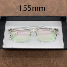 Load image into Gallery viewer, Cubojue 155mm Oversized Eyeglasses Frames Men TR90 Transparent Glasses Male Large Big Full Rim Spectacles for Optical Wide Head