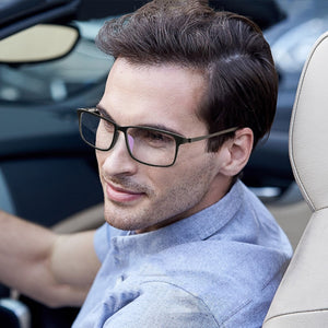 Cubojue eyeglasses frames Men Women 6g Titanium glasses ultralight eyewear for optical myopia diopter spectacles black full rim