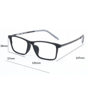 Cubojue eyeglasses frames Men Women 6g Titanium glasses ultralight eyewear for optical myopia diopter spectacles black full rim