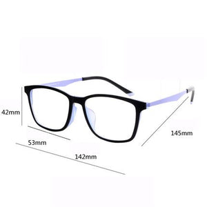 Cubojue eyeglasses frames Men Women 6g Titanium glasses ultralight eyewear for optical myopia diopter spectacles black full rim