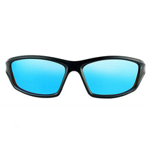 Load image into Gallery viewer, Custom Made Myopia Minus Prescription Polarized Lens Sport Polarized Sunglasses Black Mirror Coating Anti-wind Goggle FML