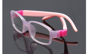 Cute Acetato Rubber Kids Glasses Frame Flexible Spectacles Children Frames Eyewear TR90 Optical Glass 8813 Oculos De Grau