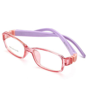 Cute Acetato Rubber Kids Glasses Frame Flexible Spectacles Children Frames Eyewear TR90 Optical Glass 8813 Oculos De Grau