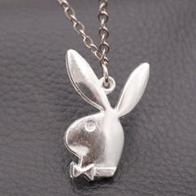 Load image into Gallery viewer, Cute Rabbit Necklace, Rabbit Charms, Rabbit Gentleman Charms, DIY Animal Jewelry Charms, Friend&#39;s Gifts A1715