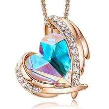 Load image into Gallery viewer, Cute Rainbow Unicorn Necklace Fashion Cartoon Animal Necklaces for Kids Children Heart Statement Jewelry Gifts 2020 New