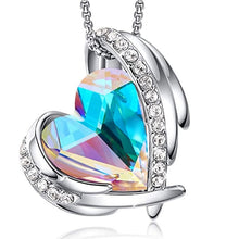 Load image into Gallery viewer, Cute Rainbow Unicorn Necklace Fashion Cartoon Animal Necklaces for Kids Children Heart Statement Jewelry Gifts 2020 New