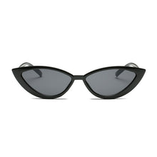 Load image into Gallery viewer, Cute Sexy Retro Cat Eye Sunglasses Women Small Black Transparent Pink 2023 Triangle Vintage Sun Glasses Red Female Uv400
