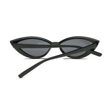 Load image into Gallery viewer, Cute Sexy Retro Cat Eye Sunglasses Women Small Black Transparent Pink 2023 Triangle Vintage Sun Glasses Red Female Uv400