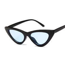 Load image into Gallery viewer, Cute Sexy Retro Cat Eye Sunglasses Women Small Black White Triangle Vintage Ladies Sun Glasses Red Female UV400