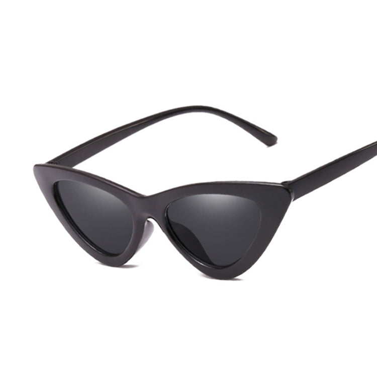 Cute Sexy Retro Cat Eye Sunglasses Women Small Black White Triangle Vintage Ladies Sun Glasses Red Female UV400