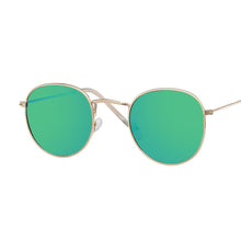 Load image into Gallery viewer, Cute Sexy Retro Oval Sunglasses Women Famous Brand Small Gold Black Vintage Retro Sun Glasses Female Silver Eyewear Oculos