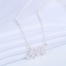 Load image into Gallery viewer, RHINO RHINOCEROS OUTLINE SHAPED PENDANT NECKLACE for Women Charm Statement Necklaces Jewelry Collares bijoux femme