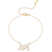 Load image into Gallery viewer, RHINO RHINOCEROS OUTLINE SHAPED PENDANT NECKLACE for Women Charm Statement Necklaces Jewelry Collares bijoux femme
