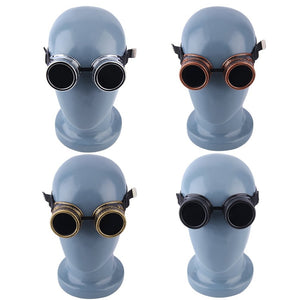 Cyber Goggles Steampunk Glasses Vintage Retro Welding Punk Gothic Sunglasses 2023 Retro Steampunk Cyber Goggles Glasses
