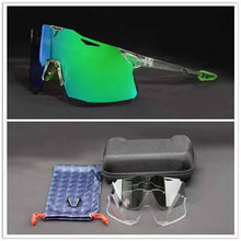 Carica l'immagine nel visualizzatore di Gallery, Cycling Glasses Bike Glasses Men women Eyewear Fishing Sports Polarized Bicicleta Cilismo lenses  outdoor Cycling Sunglasses