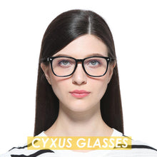 Carica l&#39;immagine nel visualizzatore di Gallery, Cyxus Occhiali da Computer Anti Luce Blu per Anti Affaticamento degli Occhi Lenti PC Trasparenti TR90 Aggiornamento Telaio per Occhiali da Vista da Donna da Uomo 8182 