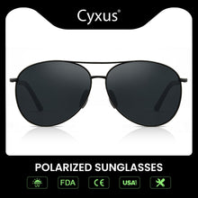 Load image into Gallery viewer, Cyxus Polarized Sunglasses for Men Women Anti UV400 Classic Glasses Travel Driving Fishing Unisex Eyewear1489