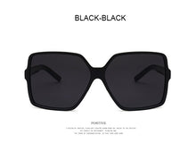 Load image into Gallery viewer, D&amp;T 2023 Higody Women Oversize Sunglasses Gradient Plastic Brand Designer Female Sun Glasses UV400 lentes de sol mujer