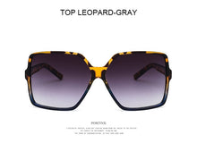Load image into Gallery viewer, D&amp;T 2023 Higody Women Oversize Sunglasses Gradient Plastic Brand Designer Female Sun Glasses UV400 lentes de sol mujer