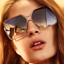 Load image into Gallery viewer, D&amp;T 2023 Higody Women Oversize Sunglasses Gradient Plastic Brand Designer Female Sun Glasses UV400 lentes de sol mujer