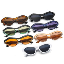 Load image into Gallery viewer, D&amp;T 2023 Cat Eye Sunglasses Women Men Distinctive Leopard Black Color Lens Frame Brand Designer Sell Sunglasses