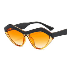 Load image into Gallery viewer, D&amp;T 2023 Cat Eye Sunglasses Women Men Distinctive Leopard Black Color Lens Frame Brand Designer Sell Sunglasses
