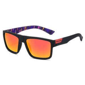 D918 Classic Polarized Sunglasses Men Women Driving Square Frame Fishing Travel Sun Glasses Male Goggles Sports UV400 Eyewear